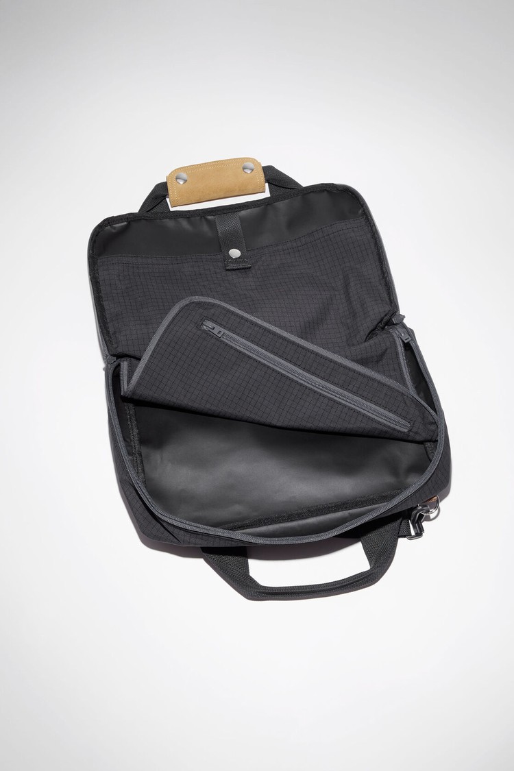 Black Acne Studios Nylon Laptop Bags | LFWB-39872