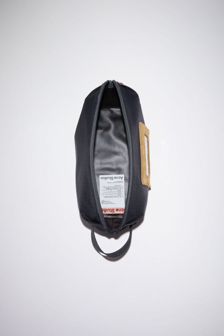 Black Acne Studios Nylon Pouch Bags | IUXF-90462