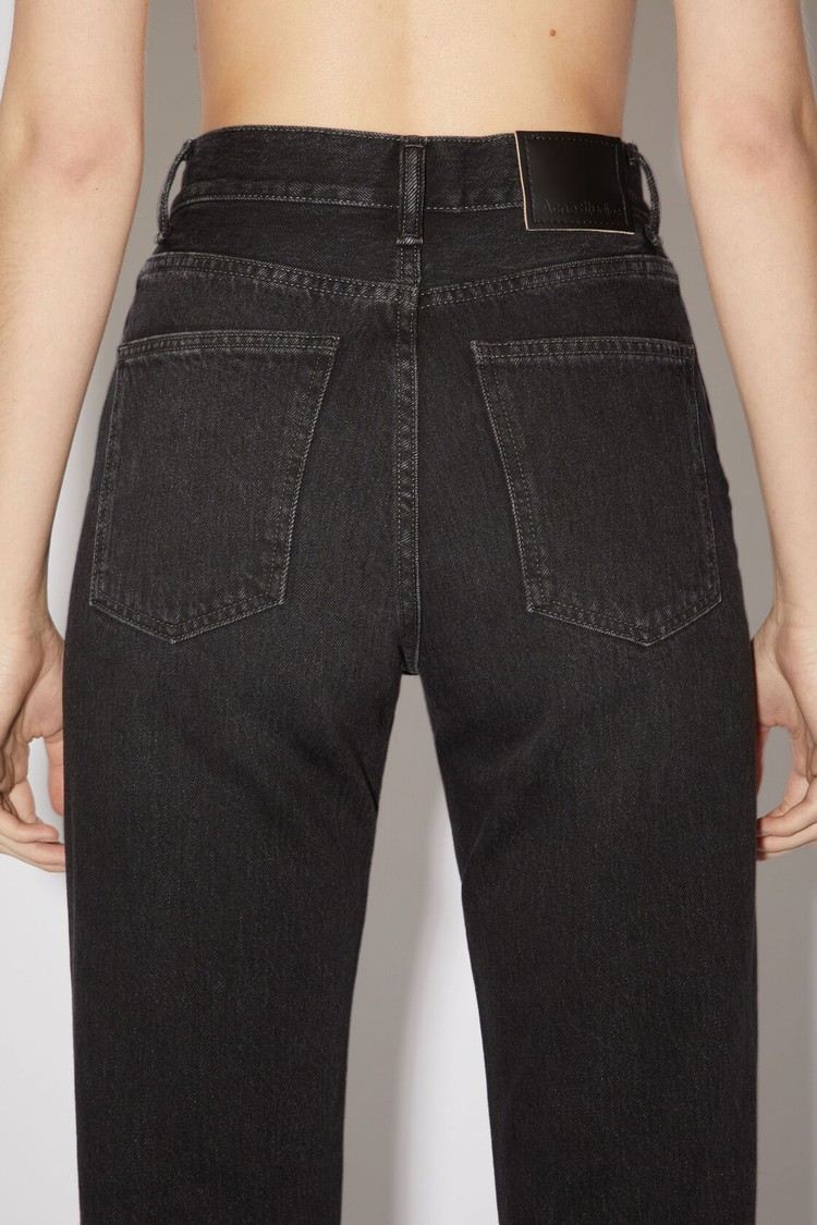 Black Acne Studios Regular Fit - 1977 Women's Jeans | RTSE-47583