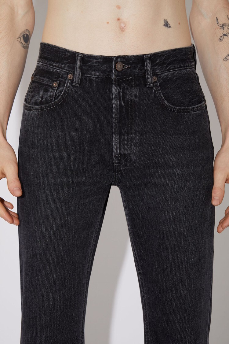 Black Acne Studios Regular Fit - 1992 Men's Jeans | GMQU-46715