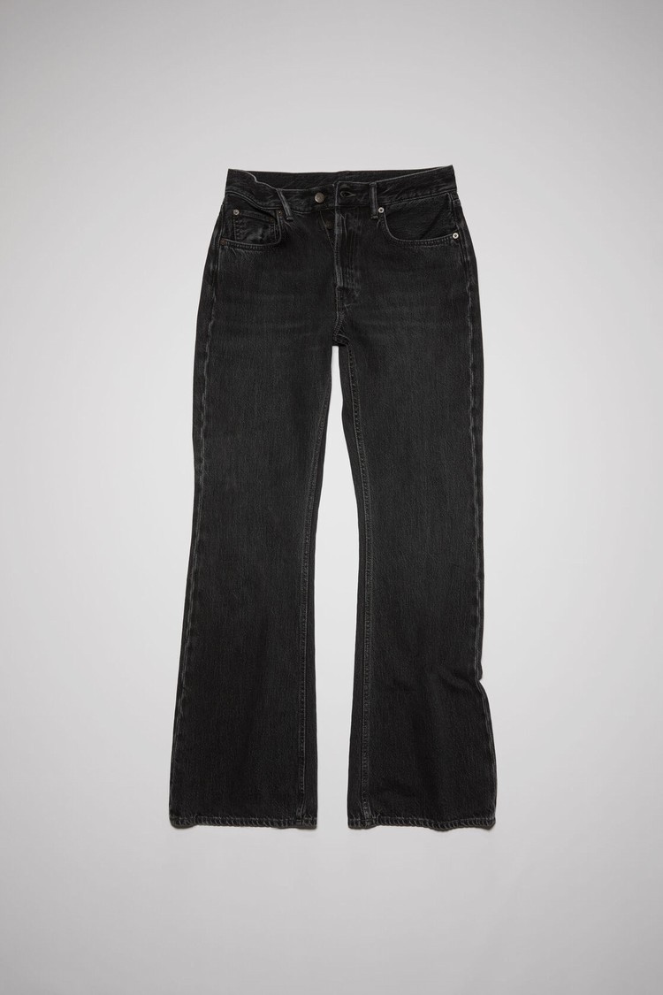 Black Acne Studios Regular Fit - 1992 Men's Jeans | GMQU-46715