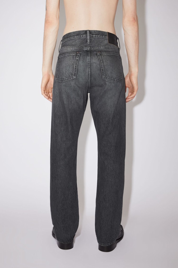 Black Acne Studios Regular Fit -1996 Men's Jeans | FXZN-41326