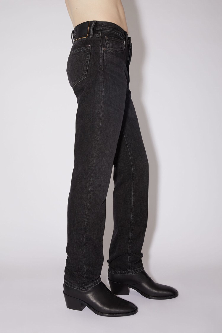 Black Acne Studios Regular Fit -1996 Men's Jeans | UNEP-12043