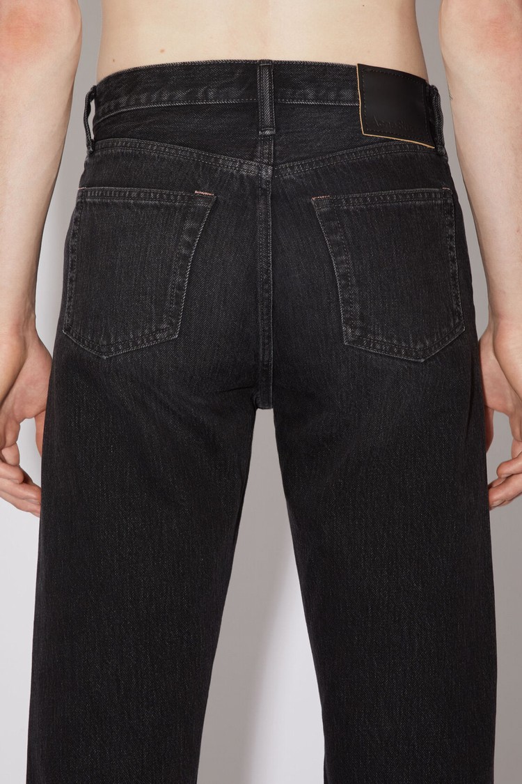 Black Acne Studios Regular Fit -1996 Men's Jeans | UNEP-12043