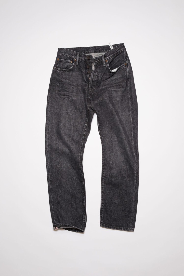 Black Acne Studios Regular Fit - 1997 Women's Jeans | MHQF-91802