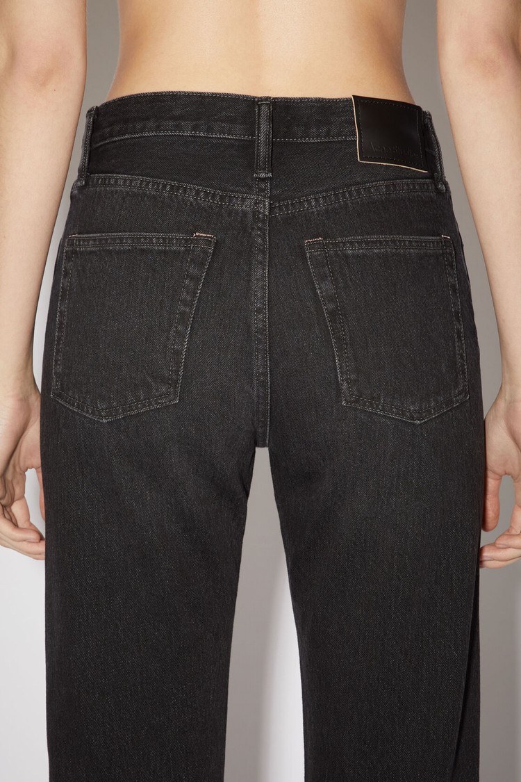 Black Acne Studios Regular Fit - 1997 Women's Jeans | PXTW-25048