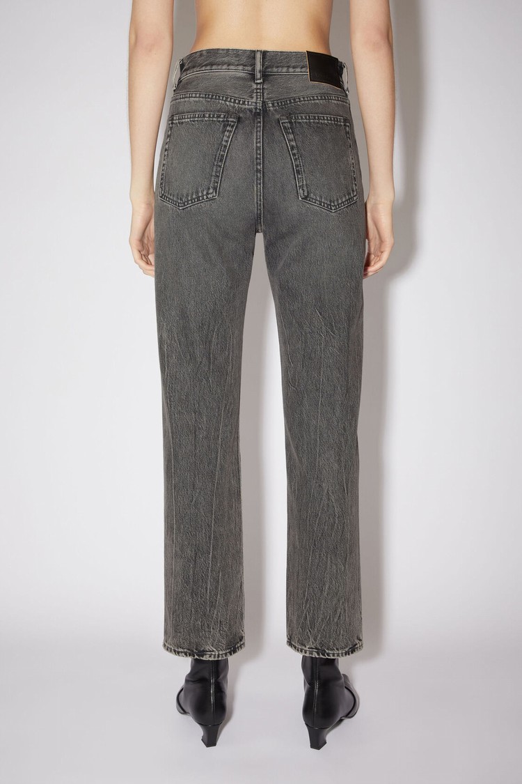 Black Acne Studios Regular Fit - Mece Ash Women's Jeans | OUHS-04856