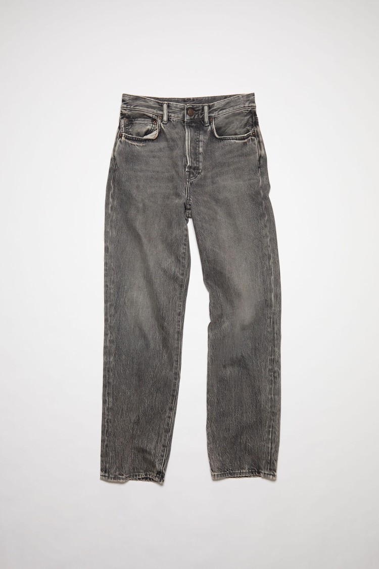 Black Acne Studios Regular Fit - Mece Ash Women's Jeans | OUHS-04856