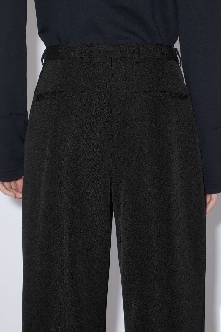 Black Acne Studios Regular Fit Men's Trousers | QDWU-94023