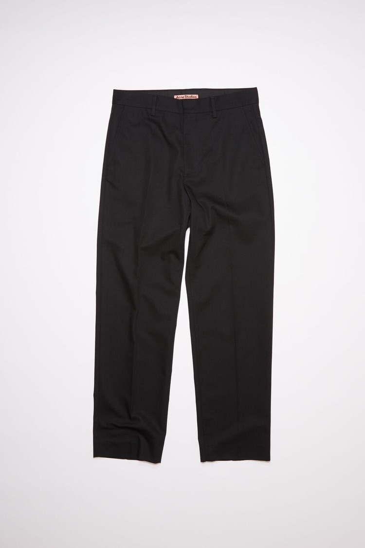 Black Acne Studios Regular Fit Men's Trousers | WKHN-07231