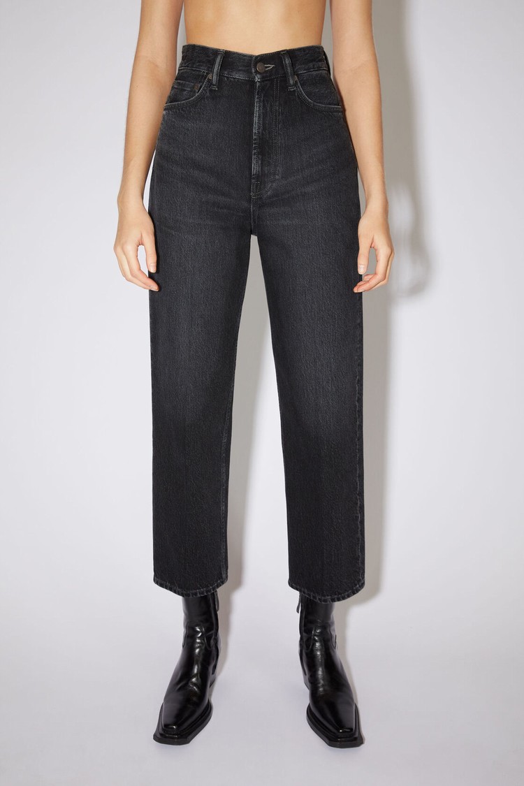 Black Acne Studios Relaxed Fit -1993 Women\'s Jeans | VSRB-32890