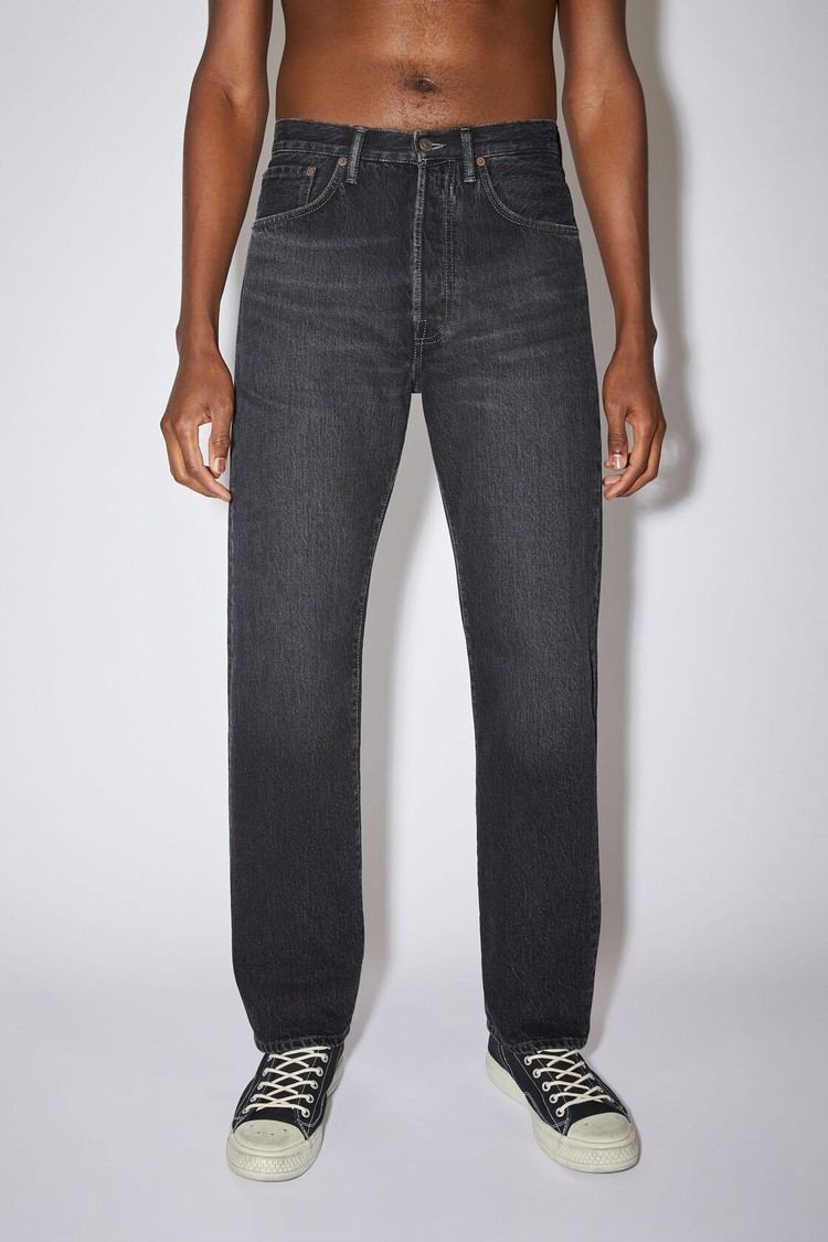 Black Acne Studios Relaxed Fit - 2003 Men\'s Jeans | FCSX-07382