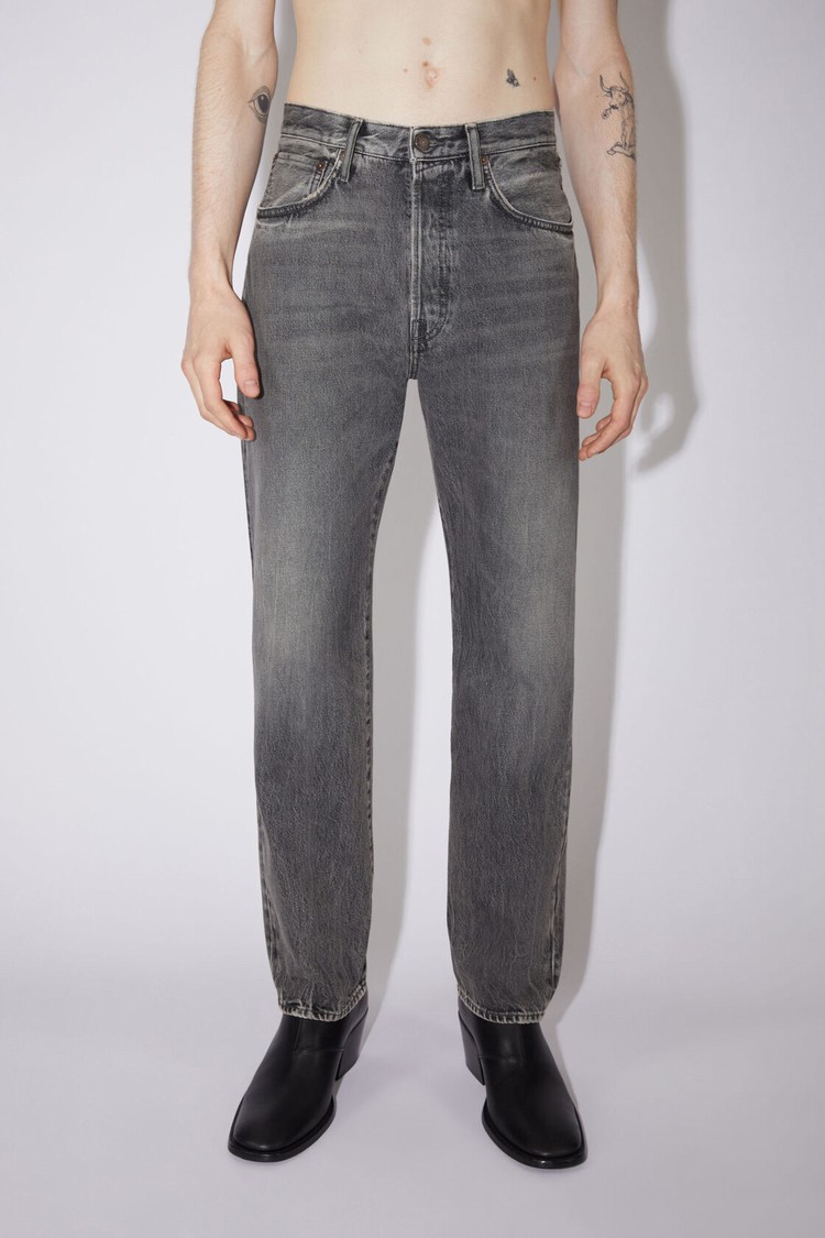 Black Acne Studios Relaxed Fit - 2003 Men\'s Jeans | YOJA-04189