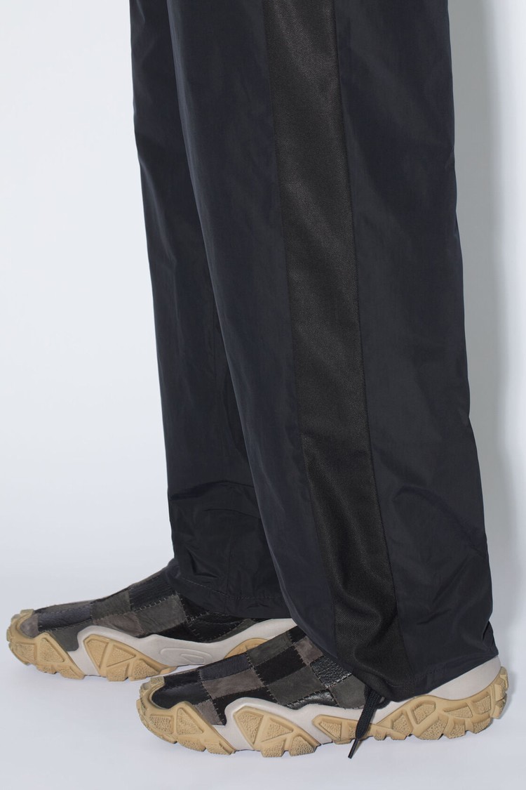 Black Acne Studios Relaxed Fit Men's Trousers | XHGJ-06812