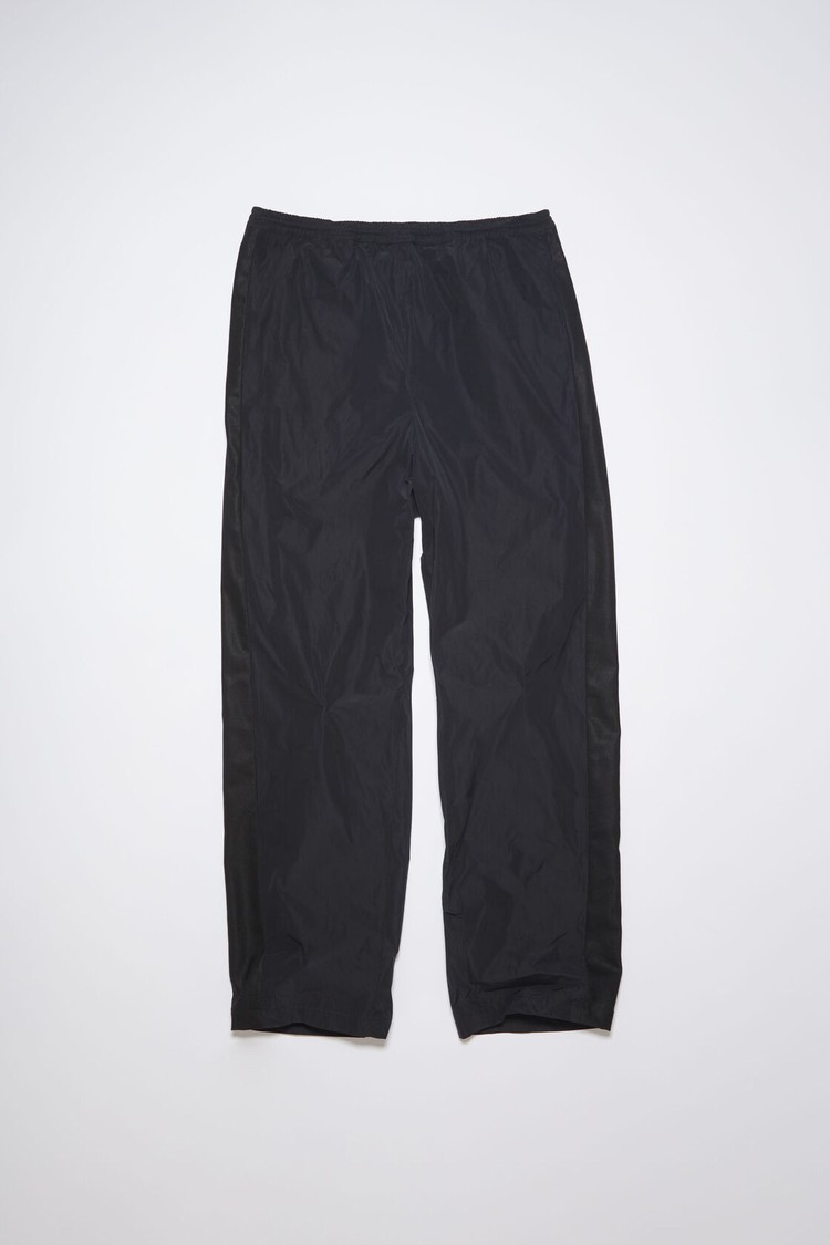 Black Acne Studios Relaxed Fit Men's Trousers | XHGJ-06812