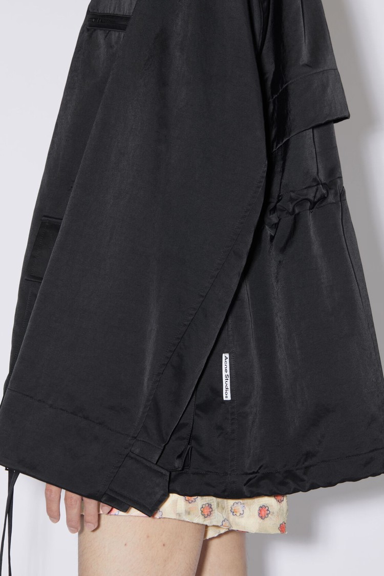 Black Acne Studios Satin Men's Jackets | KWLO-53249