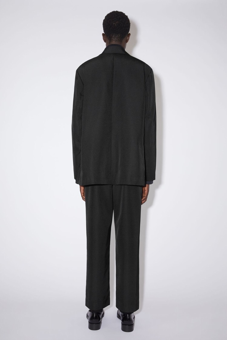 Black Acne Studios Single-breasted Men's Suits | TGMS-71509