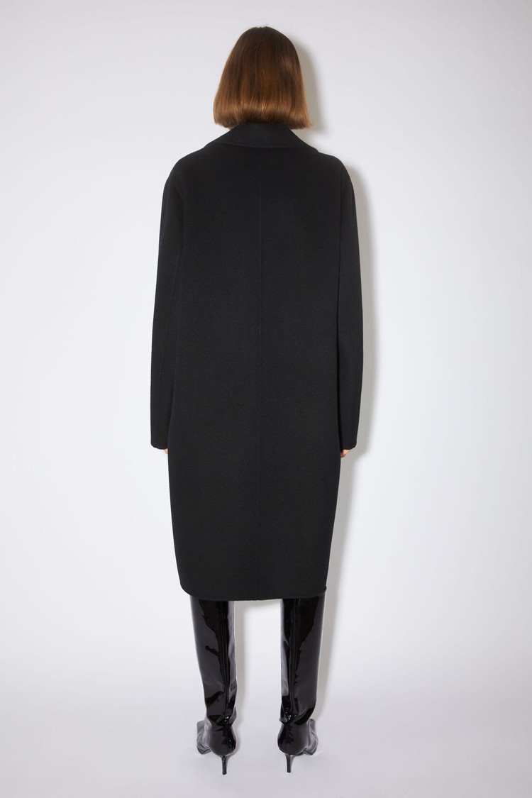 Black Acne Studios Single-breasted Women's Coats | ANRH-62058