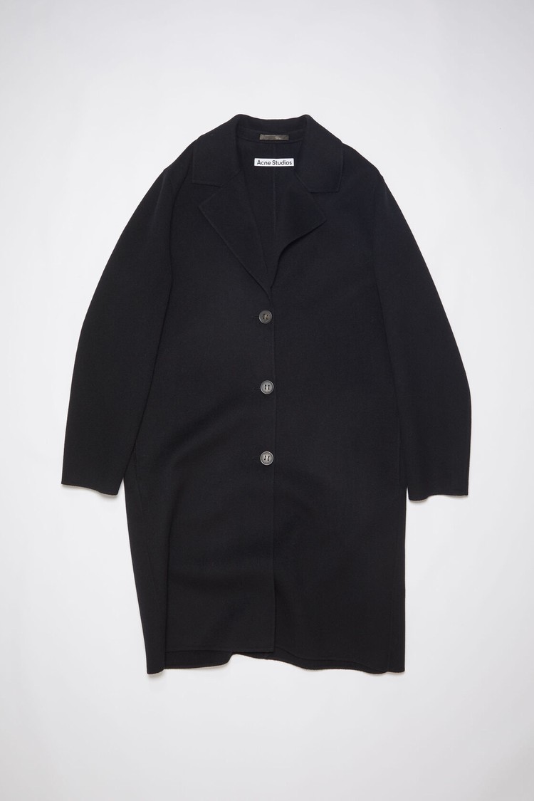 Black Acne Studios Single-breasted Women's Coats | ANRH-62058