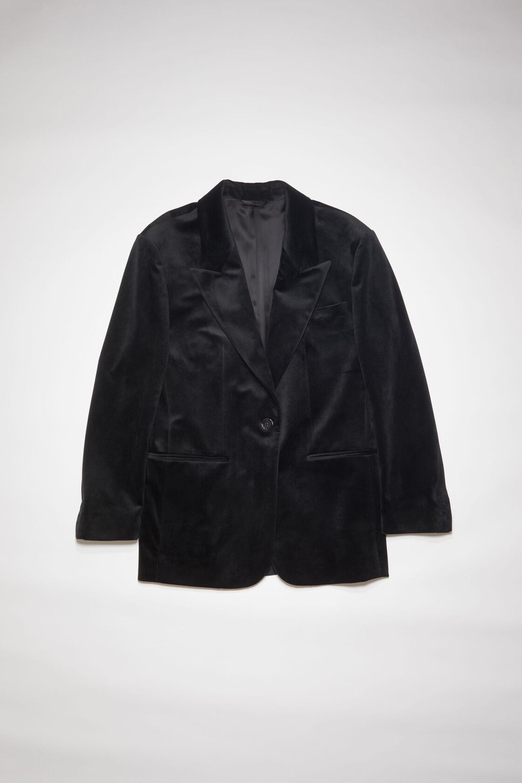 Black Acne Studios Single-breasted Women's Suits | JDGS-98275