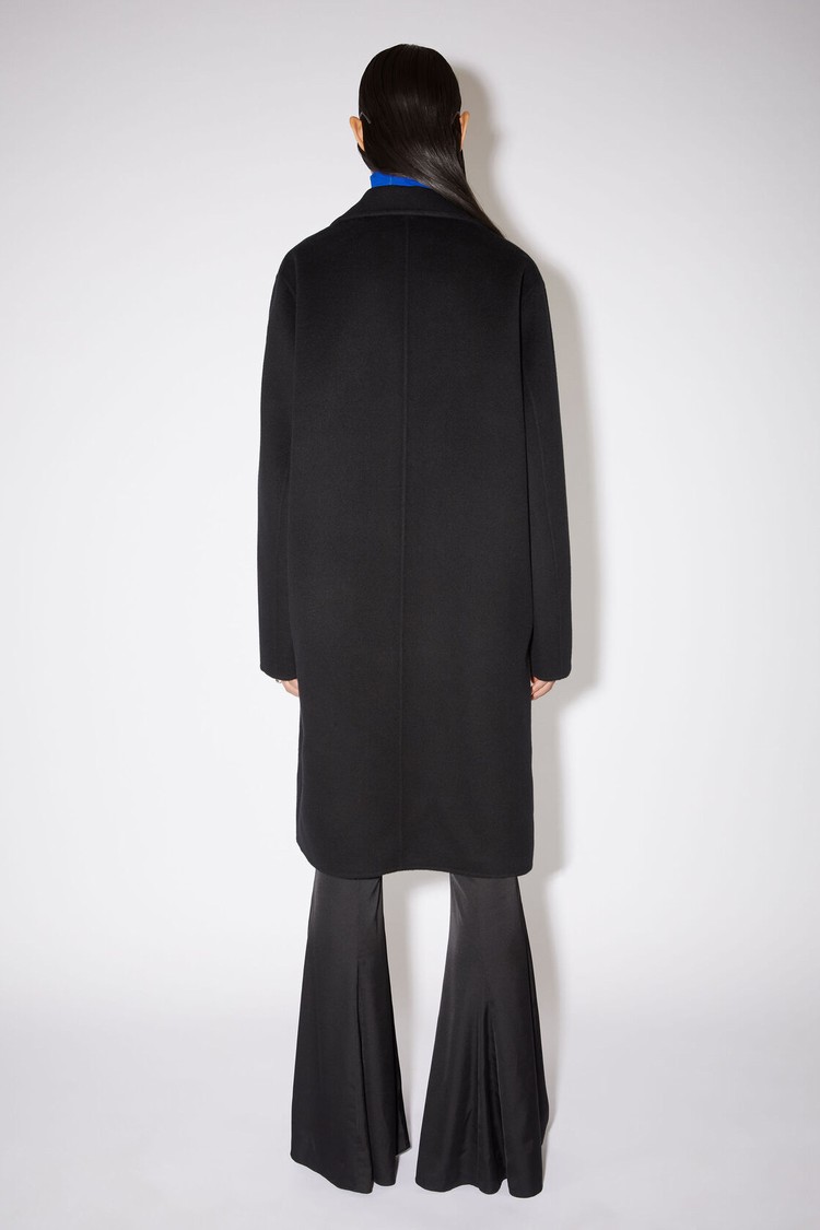 Black Acne Studios Single-breasted Women's Coats | UWIY-24067