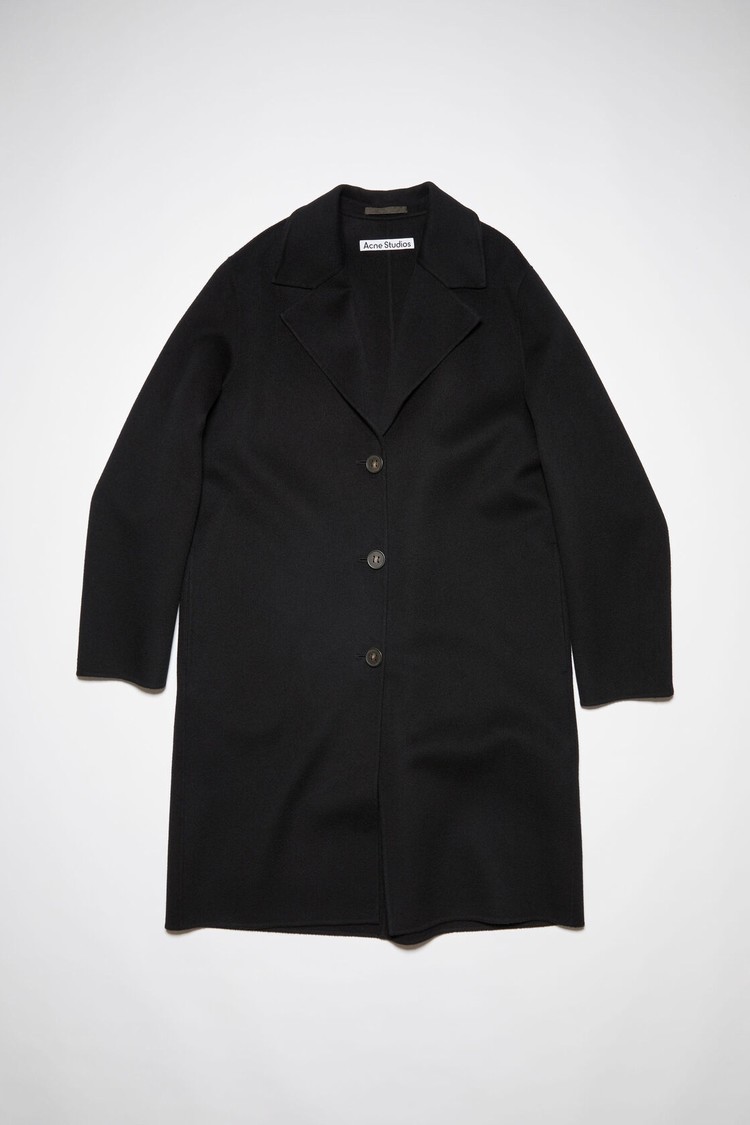 Black Acne Studios Single-breasted Women's Coats | UWIY-24067