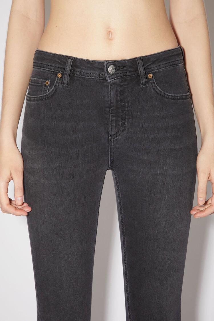 Black Acne Studios Skinny Fit - Climb Women's Jeans | HCIM-53687