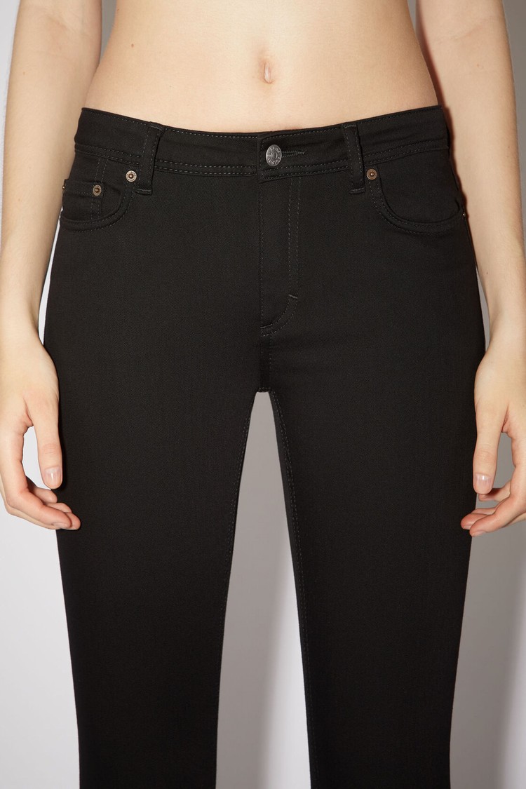 Black Acne Studios Skinny Fit - Climb Women's Jeans | XMOG-54268