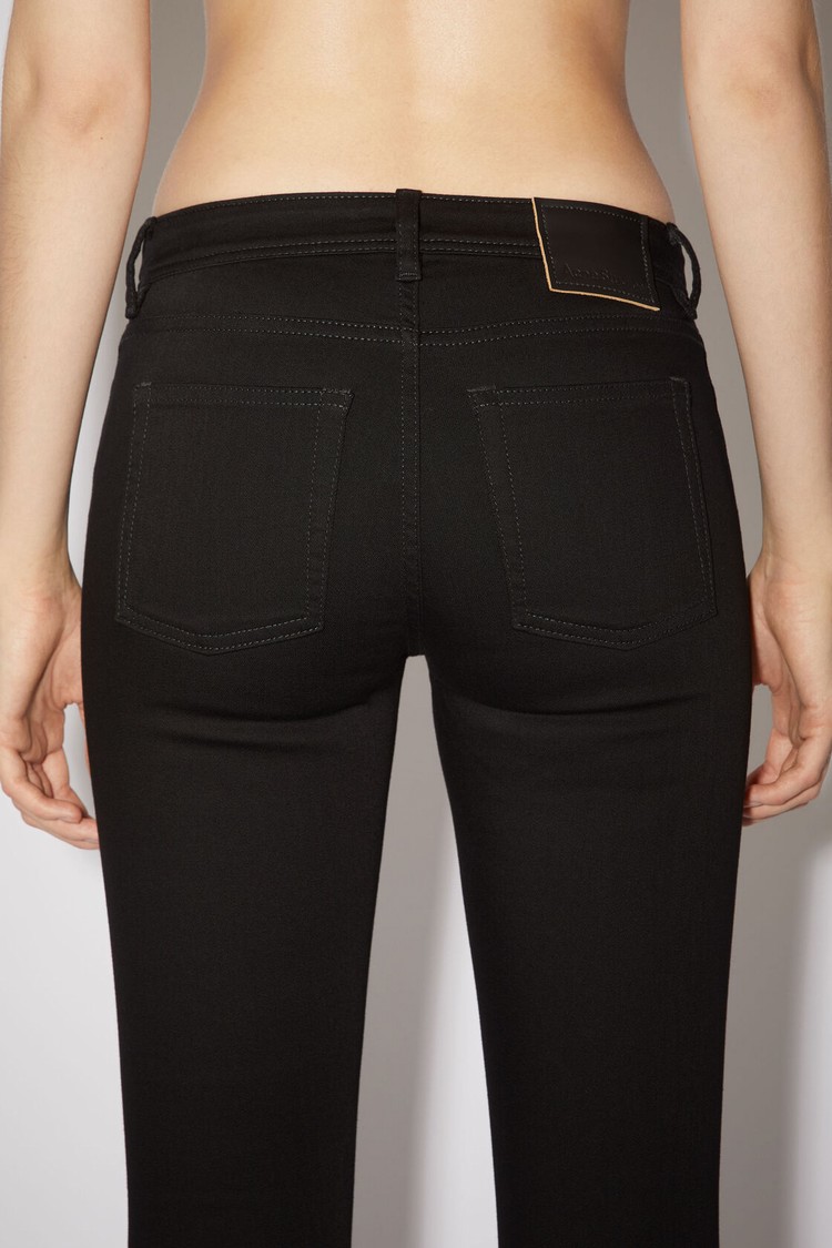 Black Acne Studios Skinny Fit - Climb Women's Jeans | XMOG-54268