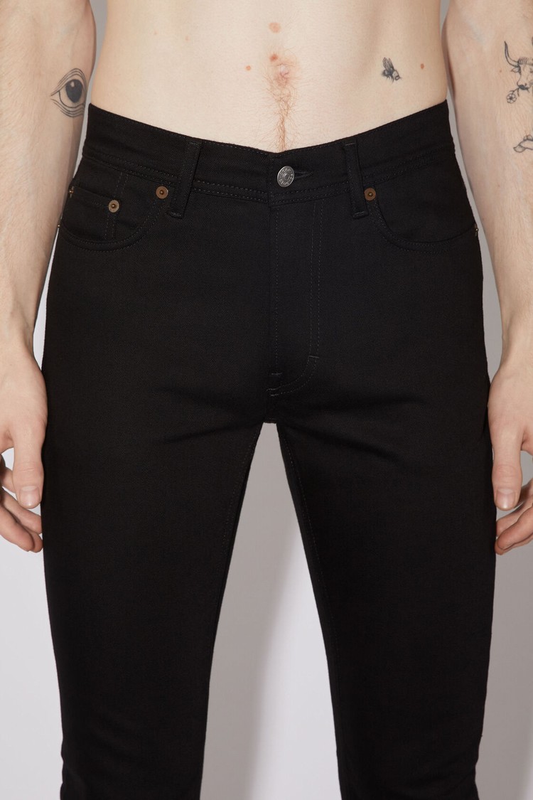 Black Acne Studios Skinny Fit - North Men's Jeans | WCOV-29753