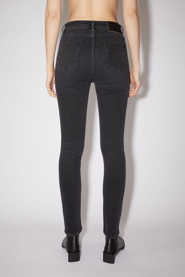 Black Acne Studios Skinny Fit - Peg Women's Jeans | NIXD-65704