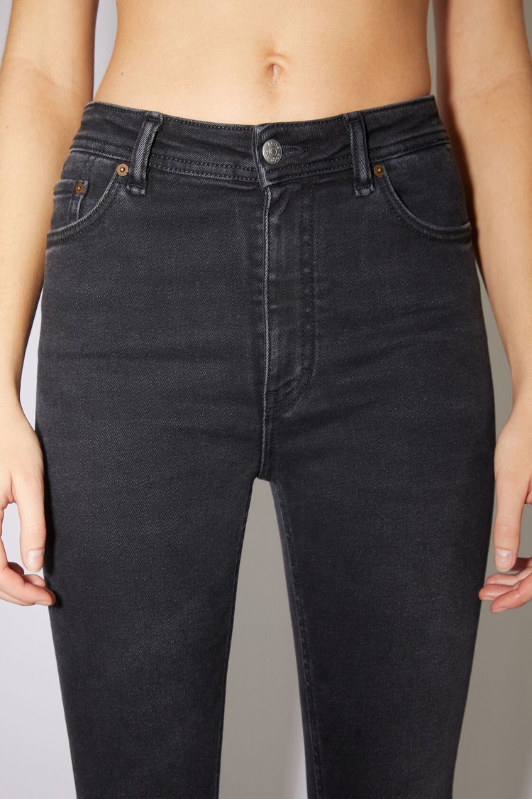 Black Acne Studios Skinny Fit - Peg Women's Jeans | RZDK-50371