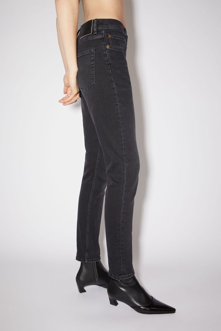 Black Acne Studios Slim Fit - Melk Women's Jeans | TVQJ-79312