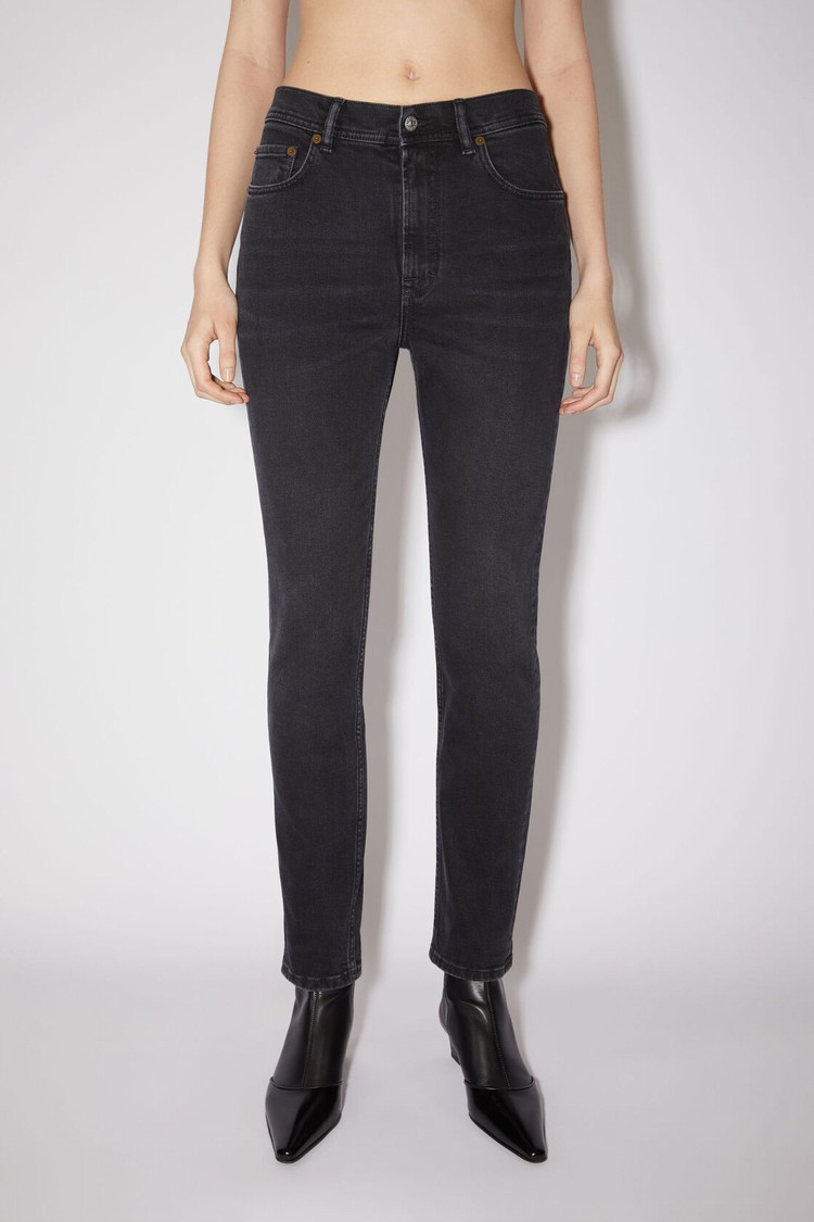 Black Acne Studios Slim Fit - Melk Women\'s Jeans | TVQJ-79312