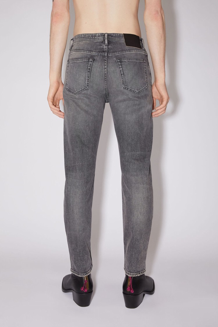 Black Acne Studios Slim Fit - River Men's Jeans | HLWI-94306