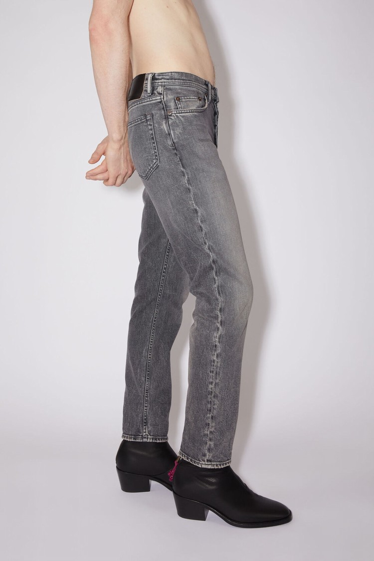 Black Acne Studios Slim Fit - River Men's Jeans | HLWI-94306