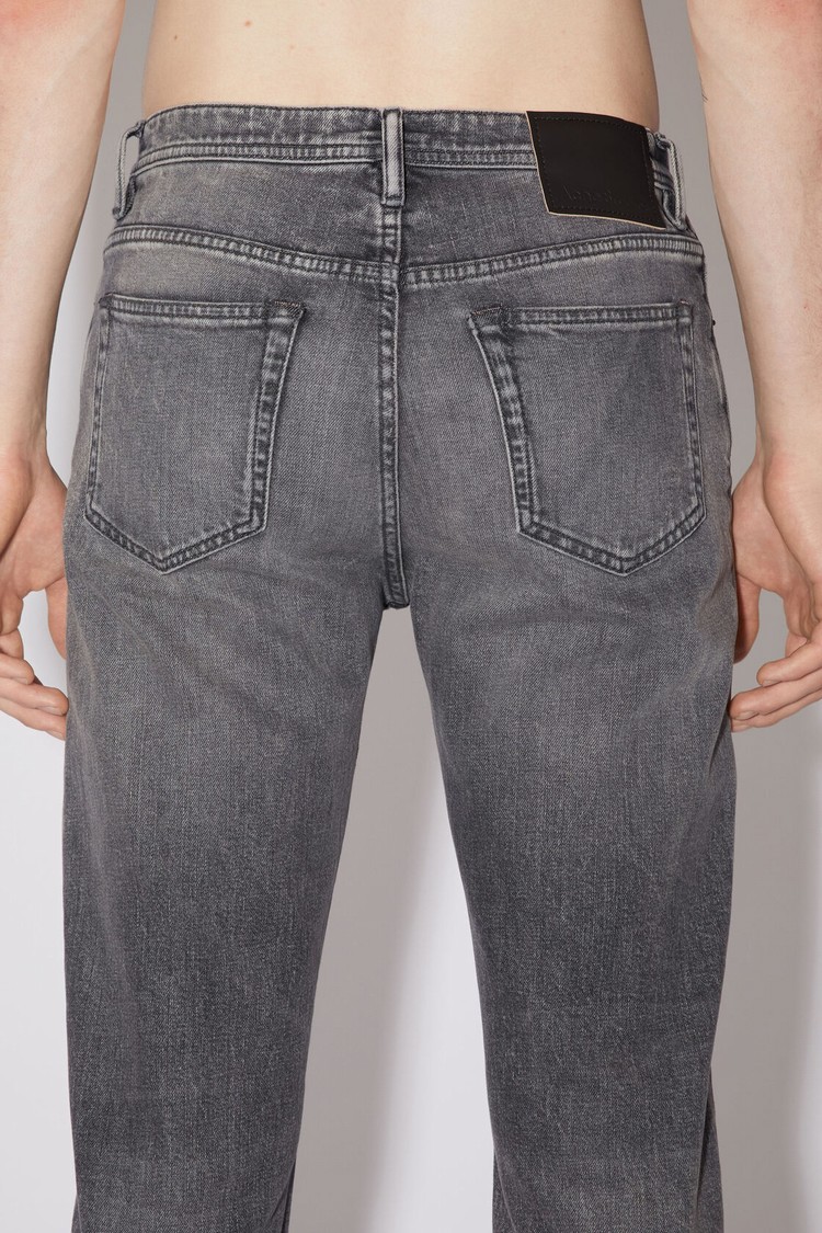 Black Acne Studios Slim Fit - River Men's Jeans | HLWI-94306