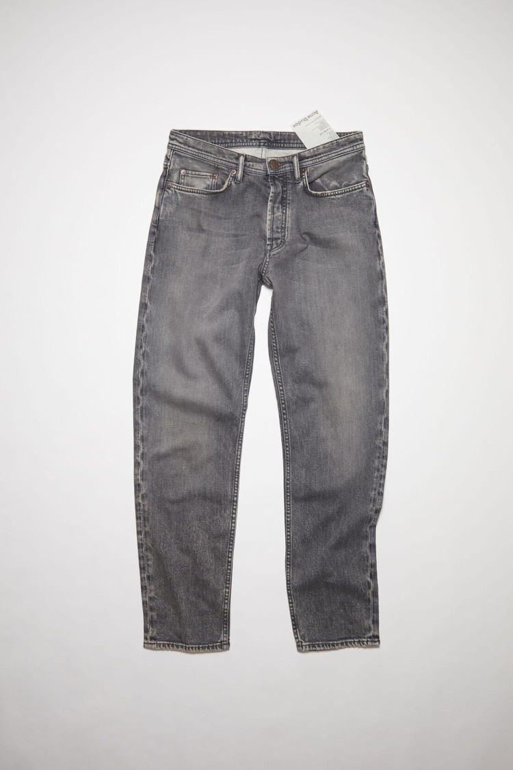 Black Acne Studios Slim Fit - River Men's Jeans | HLWI-94306