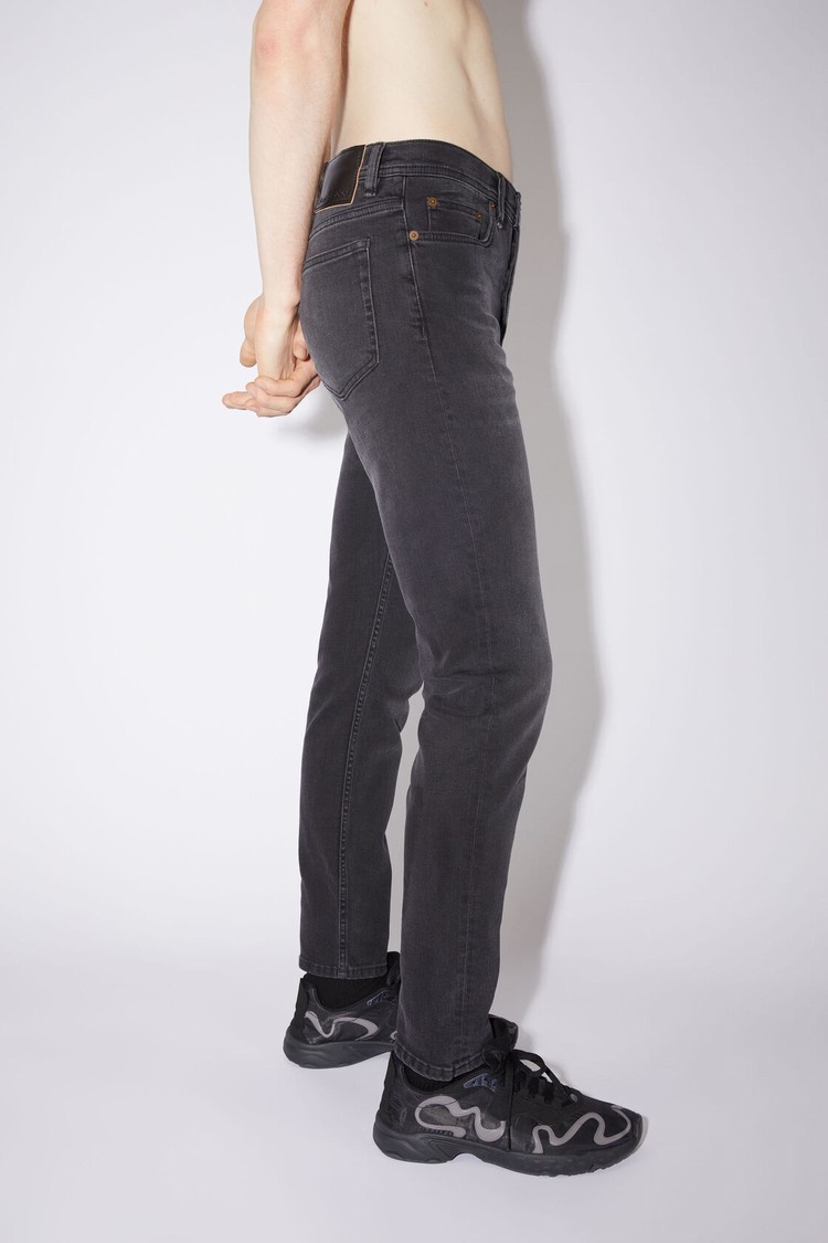 Black Acne Studios Slim Fit - River Men's Jeans | YDBS-85962