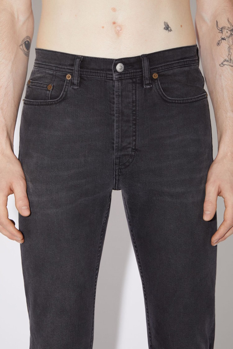 Black Acne Studios Slim Fit - River Men's Jeans | YDBS-85962