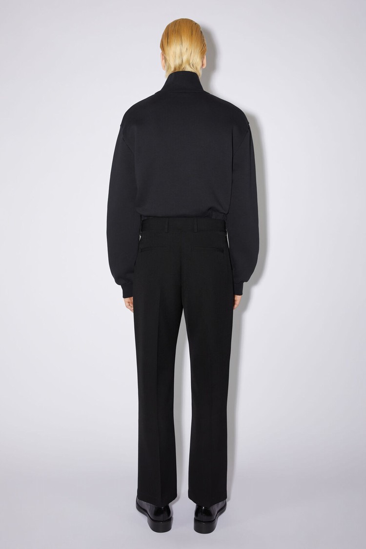 Black Acne Studios Tailored Men's Trousers | DETH-90846