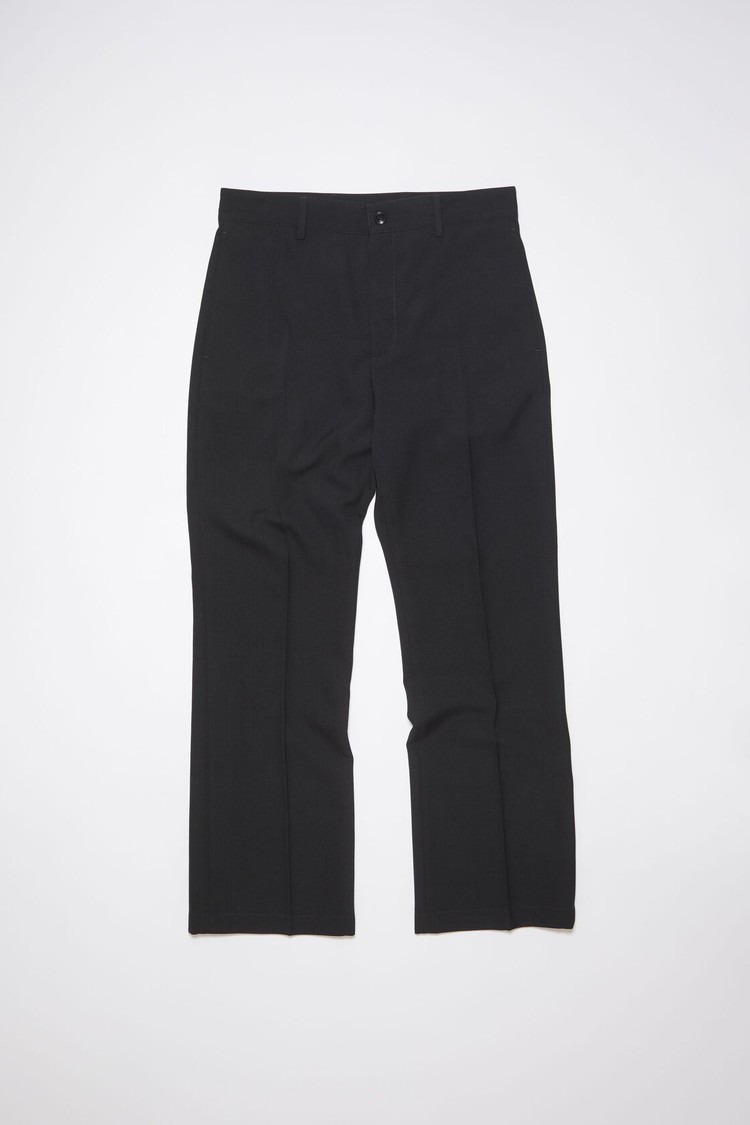 Black Acne Studios Tailored Men's Trousers | DETH-90846