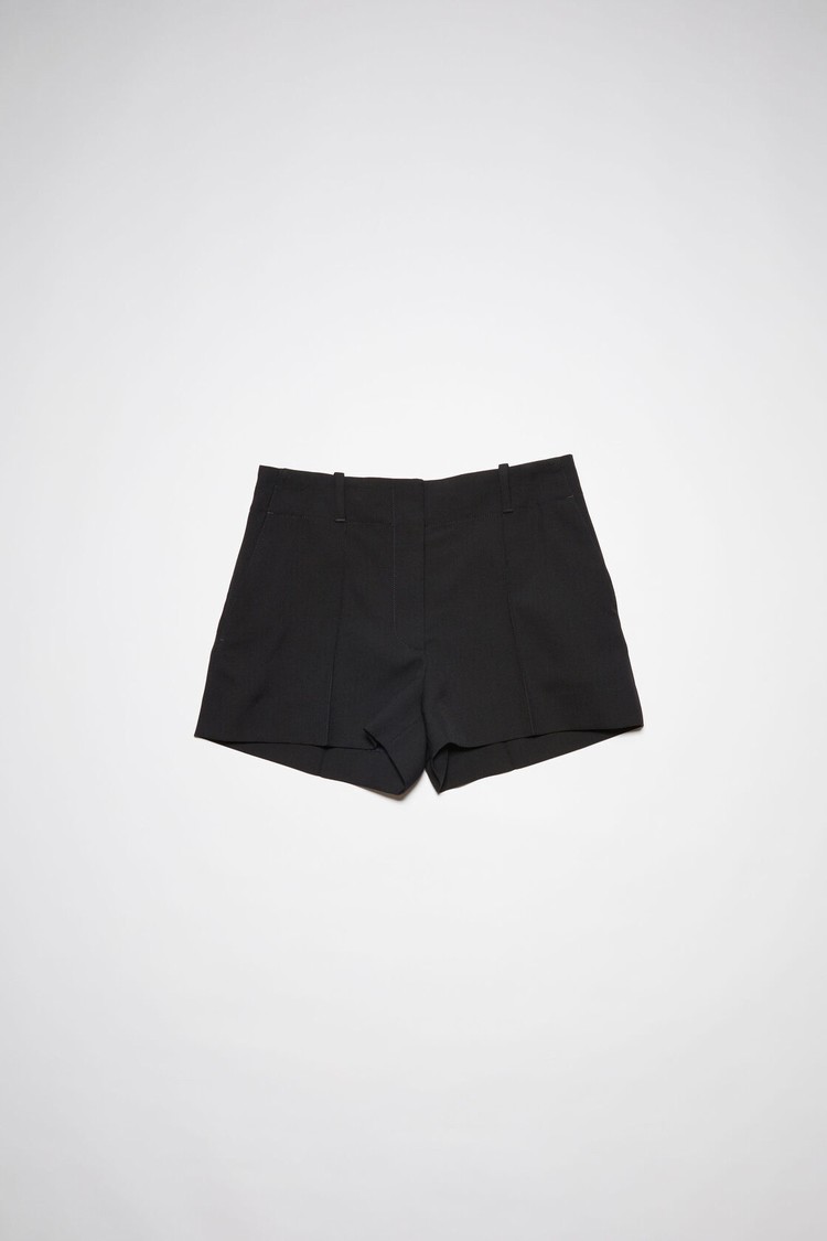 Black Acne Studios Tailored Mini Women's Shorts | TEHW-38427