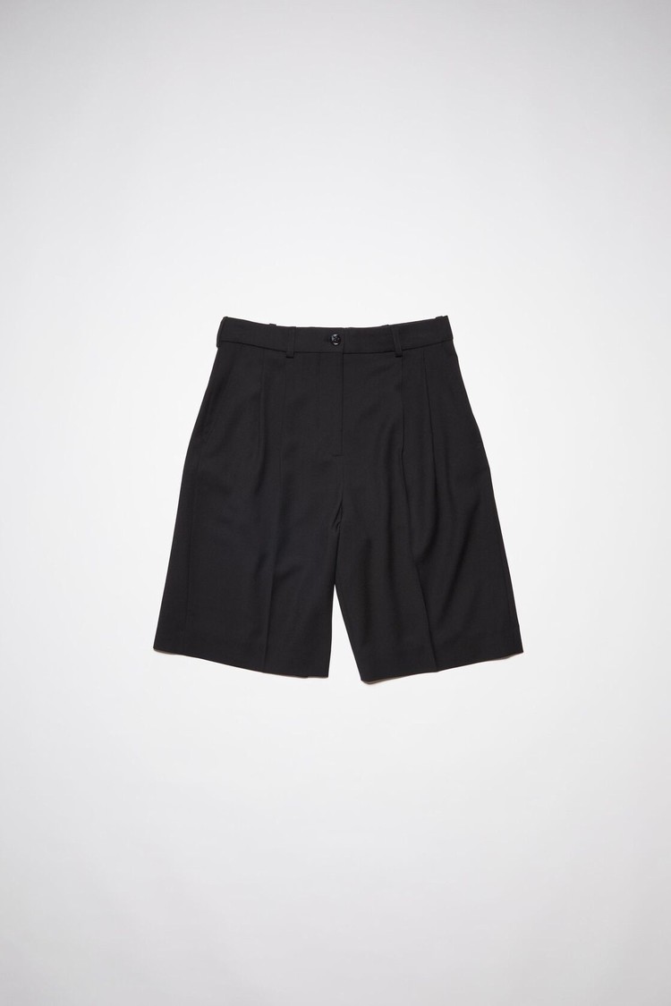 Black Acne Studios Tailored Women's Shorts | XAWV-37092