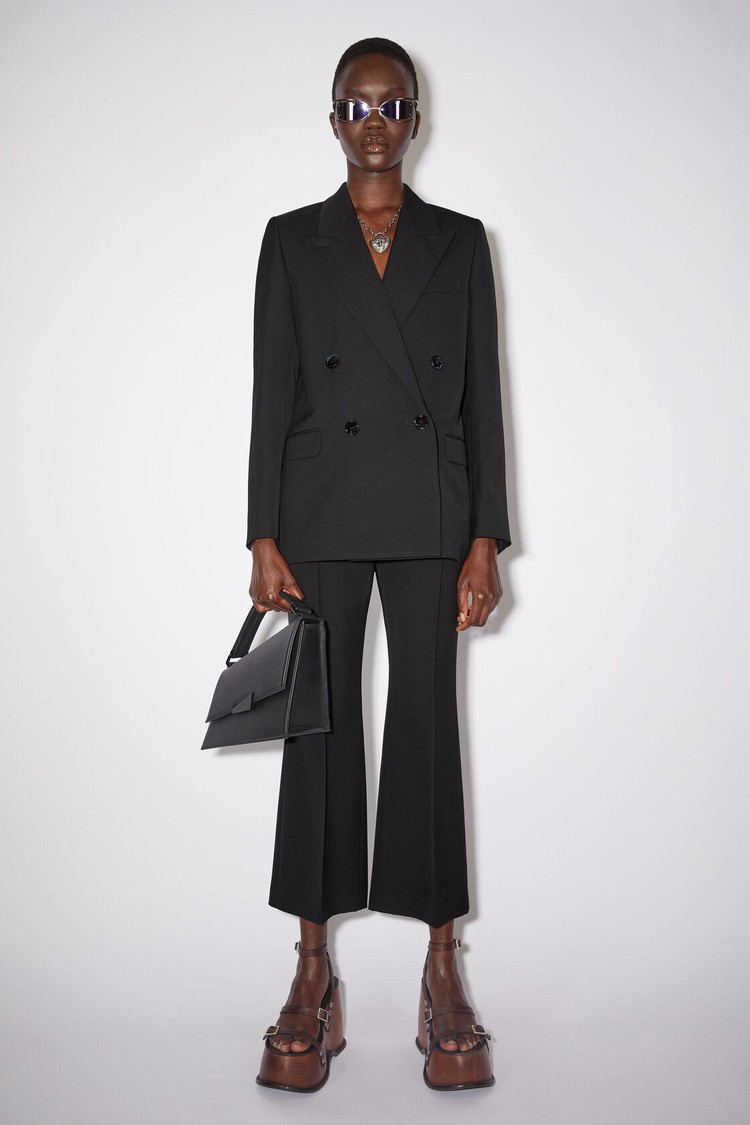 Black Acne Studios Tailored Women\'s Suits | IPOG-61729