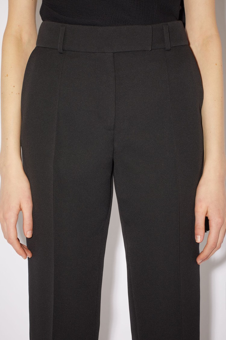 Black Acne Studios Tailored Women's Trousers | CHJV-89652