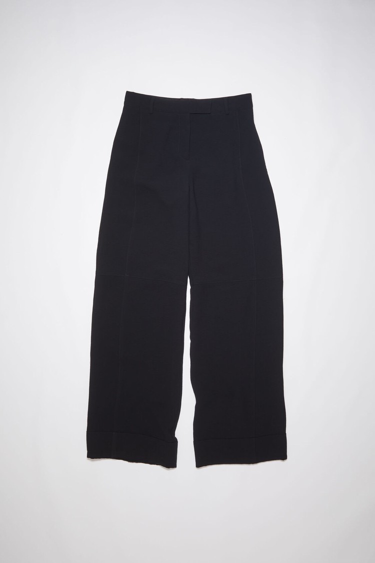 Black Acne Studios Tailored Women's Trousers | CWZN-72384