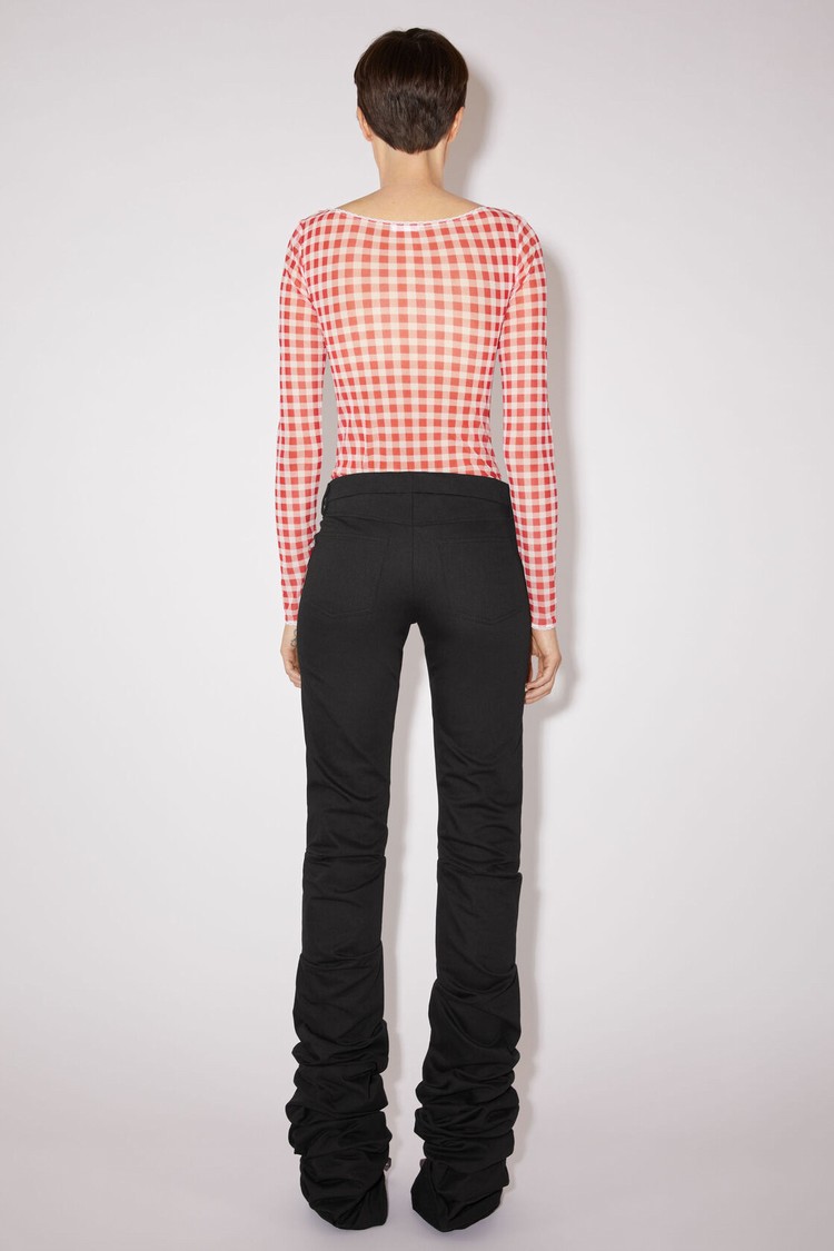 Black Acne Studios Tailored Women's Trousers | JZQS-50132