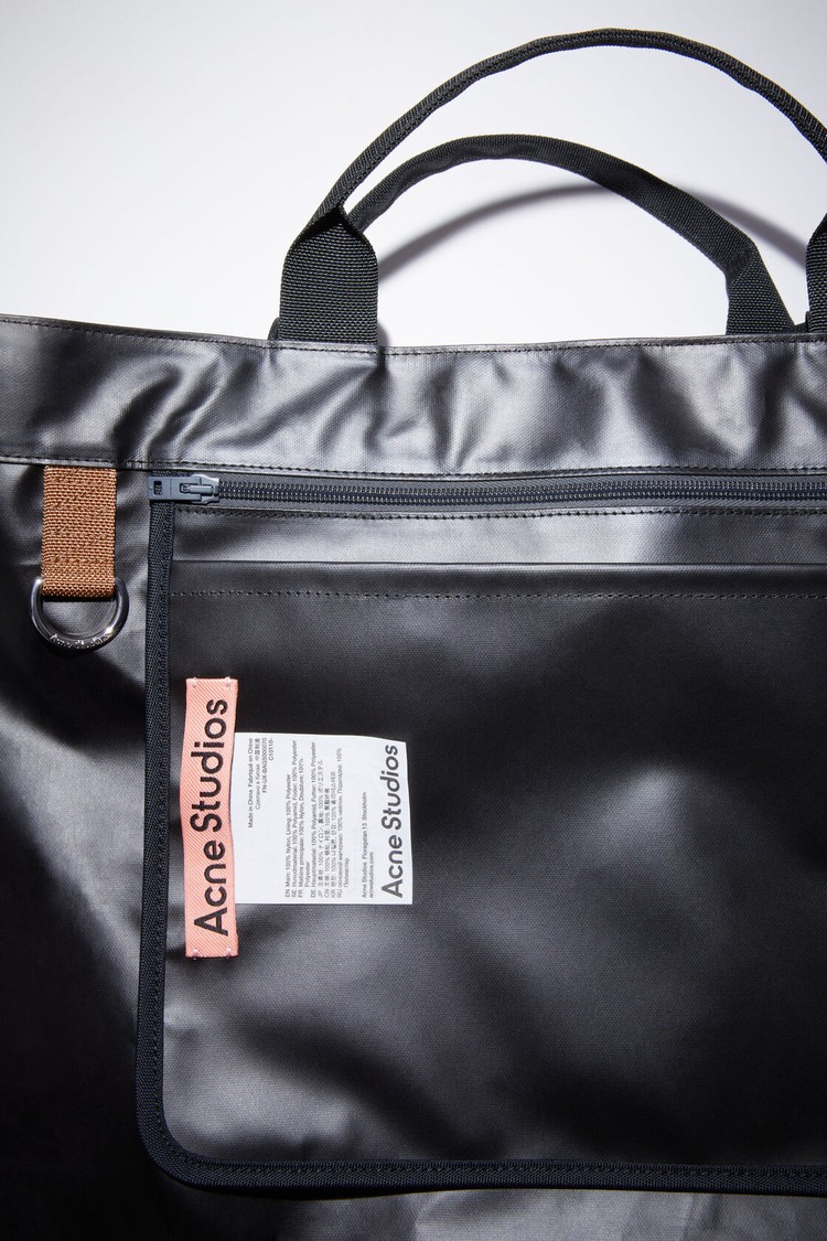 Black Acne Studios Tote Nylon Bags | BZDG-07368