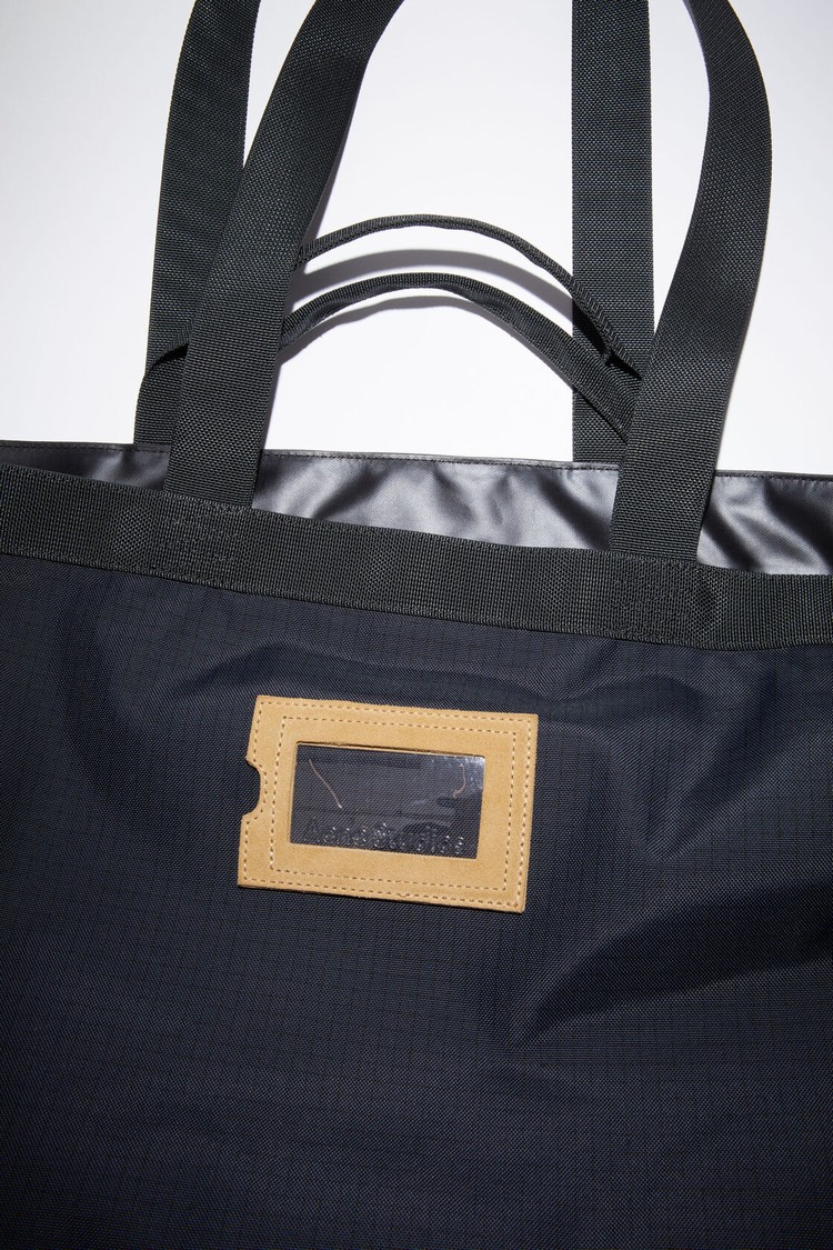 Black Acne Studios Tote Nylon Bags | BZDG-07368